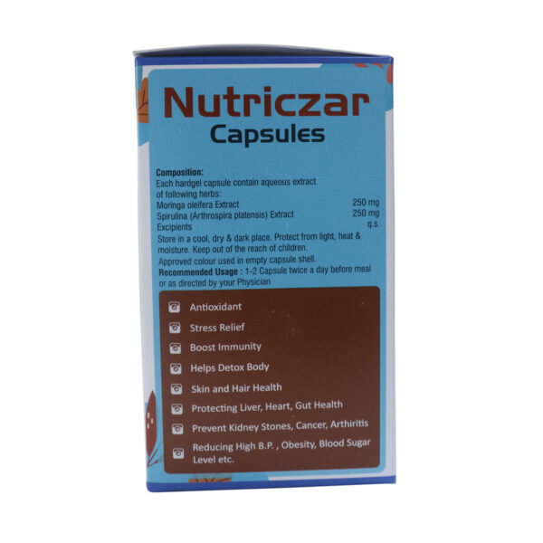 Nutriczar Capsules - 60 Capsules - Image 3